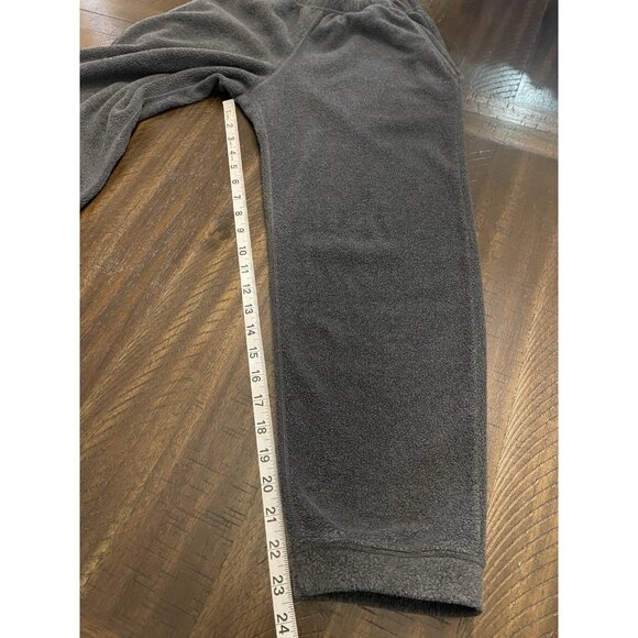 Patagonia Kids L (12) Fleece Pants Gray Capilene Synchilla Warm Outdoor Unisex - Picture 6 of 7